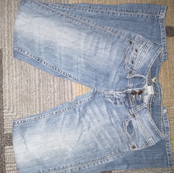 Wet Seal Super low rise jean trousers sz0short - Picture 1 of 6